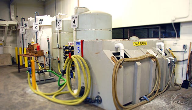 industrial salt brine mixing machines